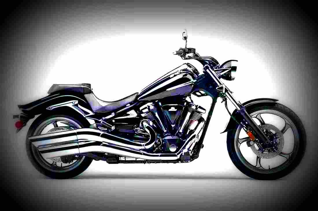 Yamaha XV1900 Raider 2009 1 motorbike A4 Photo Print