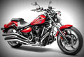 Yamaha XV1900 Raider 2009 2 motorbike A4 Photo Print