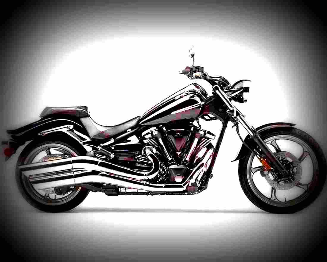 Yamaha XV1900 Raider S XV1900 Raider S 5 motorbike A4 Photo Print