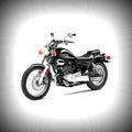 Yamaha XV250 2018 2 motorbike A4 Photo Print