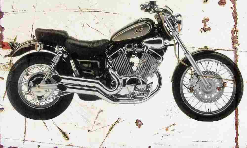 Yamaha XV535S Virago 1994 Aged Vintage A4 Photo Print