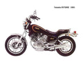 Yamaha XV750SE 1981 motorbike A4 Photo Print