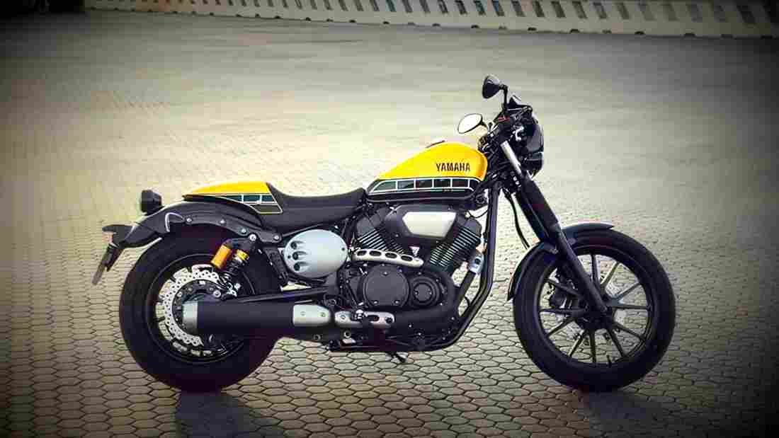 Yamaha XV950 Racer 2017 1 motorbike A4 Photo Print