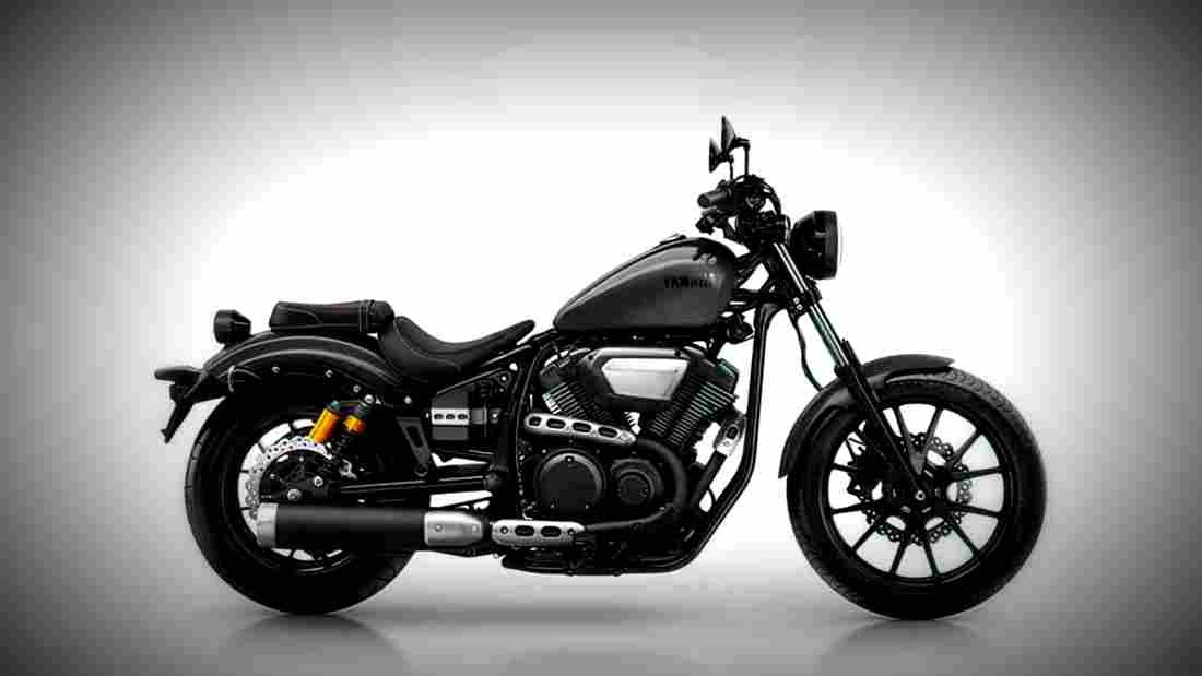Yamaha XV950R 2018 2 motorbike A4 Photo Print