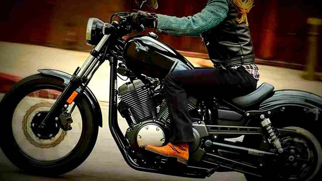 Yamaha XV950R 2018 4 motorbike A4 Photo Print