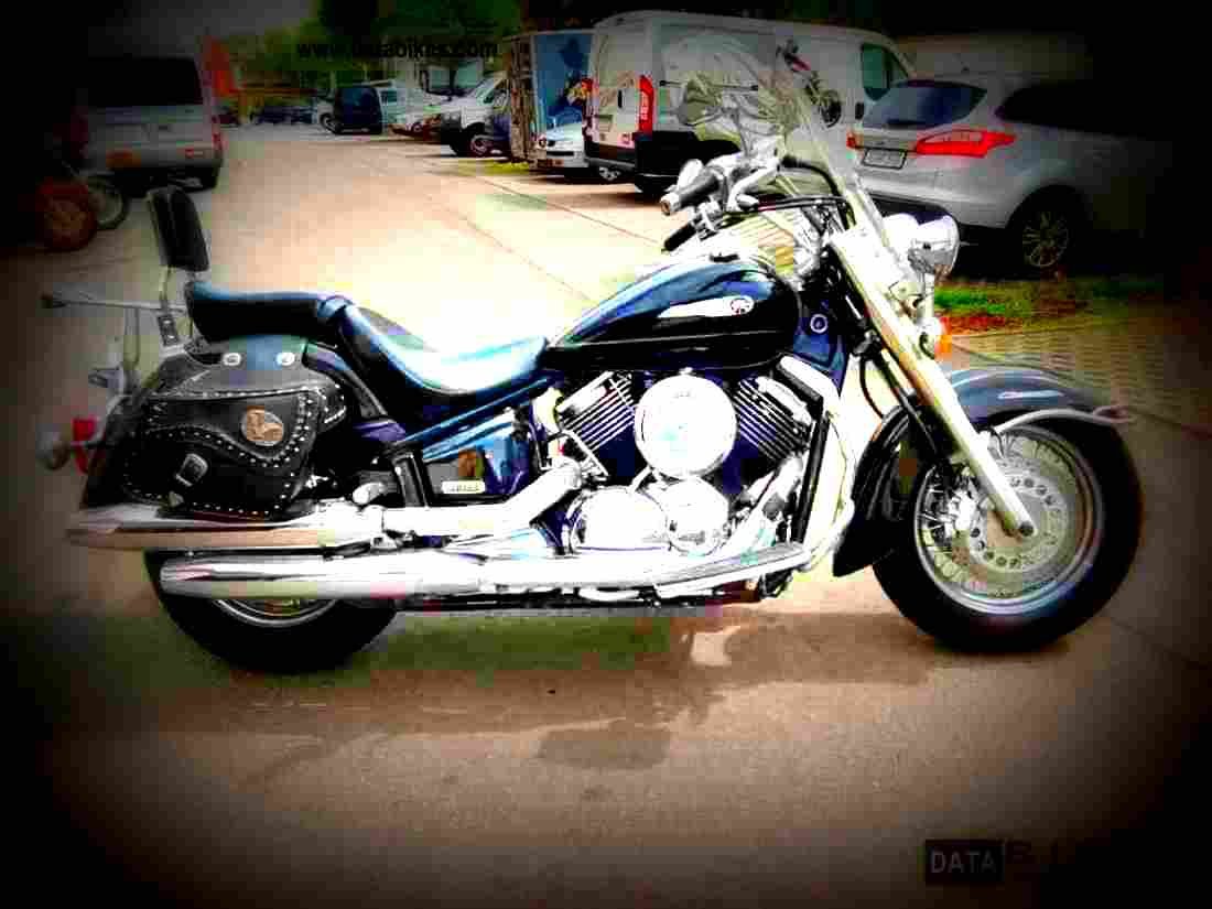 Yamaha XVS 1100 Drag Star Classic 2000 4 motorbike A4 Photo Print