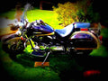 Yamaha XVS 1100 Drag Star Classic 2001 2 motorbike A4 Photo Print