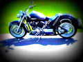 Yamaha XVS 1100 Drag Star Classic 2002 1 motorbike A4 Photo Print