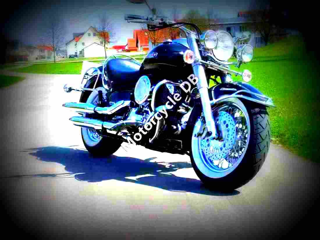 Yamaha XVS 1100 Drag Star Custom 2002 2 motorbike A4 Photo Print