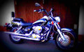 Yamaha XVS 125 Drag Star 2001 3 motorbike A4 Photo Print