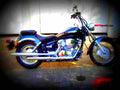 Yamaha XVS 125 Drag Star 2001 4 motorbike A4 Photo Print