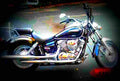 Yamaha XVS 125 Drag Star 2001 5 motorbike A4 Photo Print