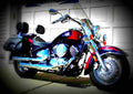 Yamaha XVS 400 Drag Star Custom 2002 2 motorbike A4 Photo Print