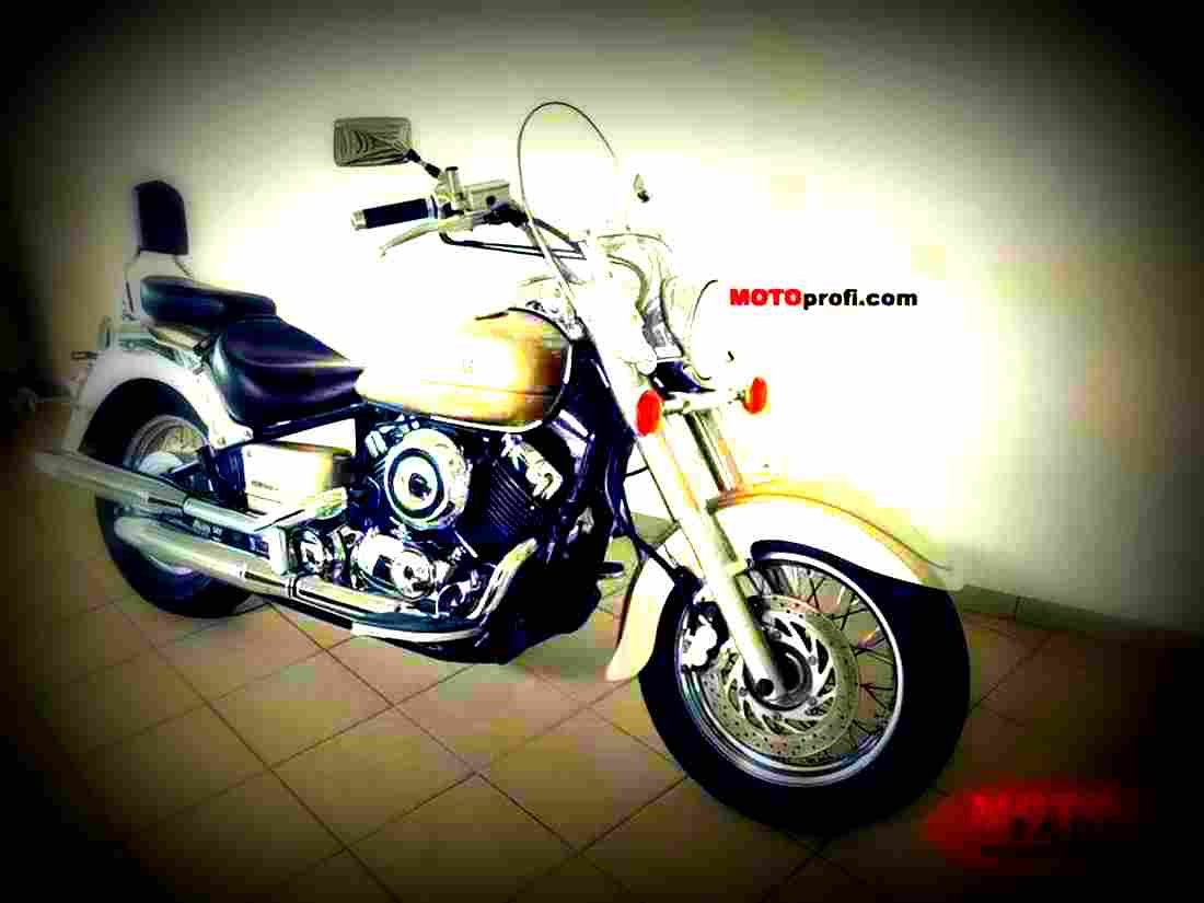 Yamaha XVS 650 Silverado 2002 6 motorbike A4 Photo Print
