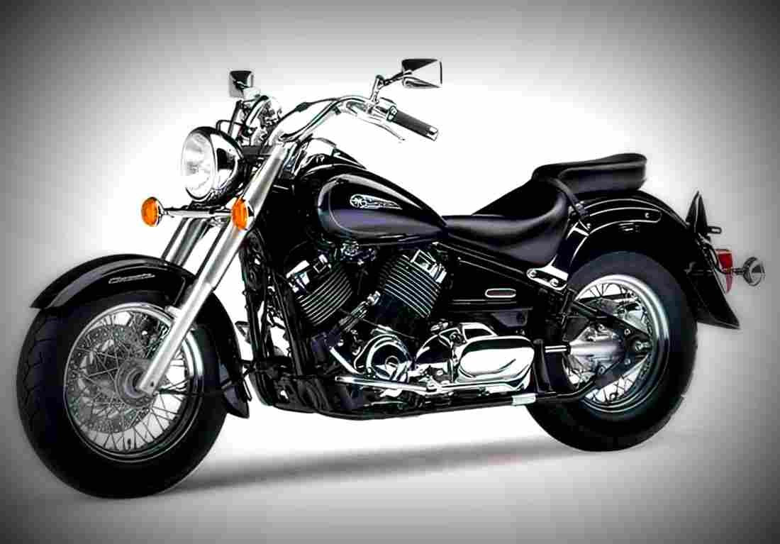 Yamaha XVS650 A 2018 1 motorbike A4 Photo Print