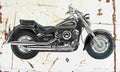 Yamaha XVS650 DragStarClassic 2000 Aged Vintage A4 Photo Print