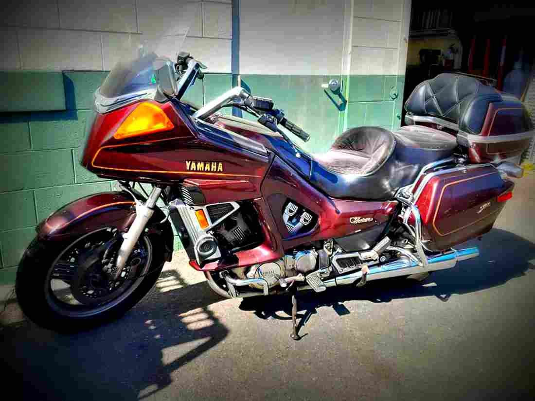 Yamaha XVZ 12 T 1984 6 motorbike A4 Photo Print