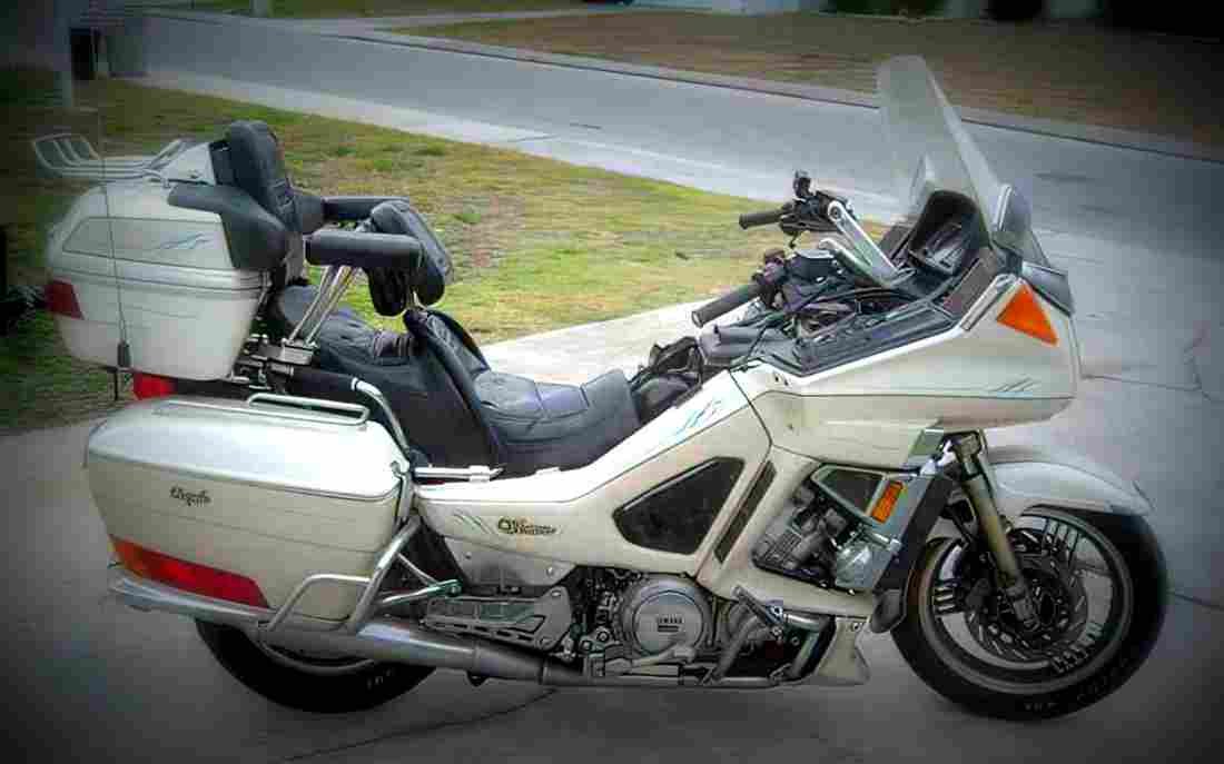 Yamaha XVZ 12 T 1988 1 motorbike A4 Photo Print