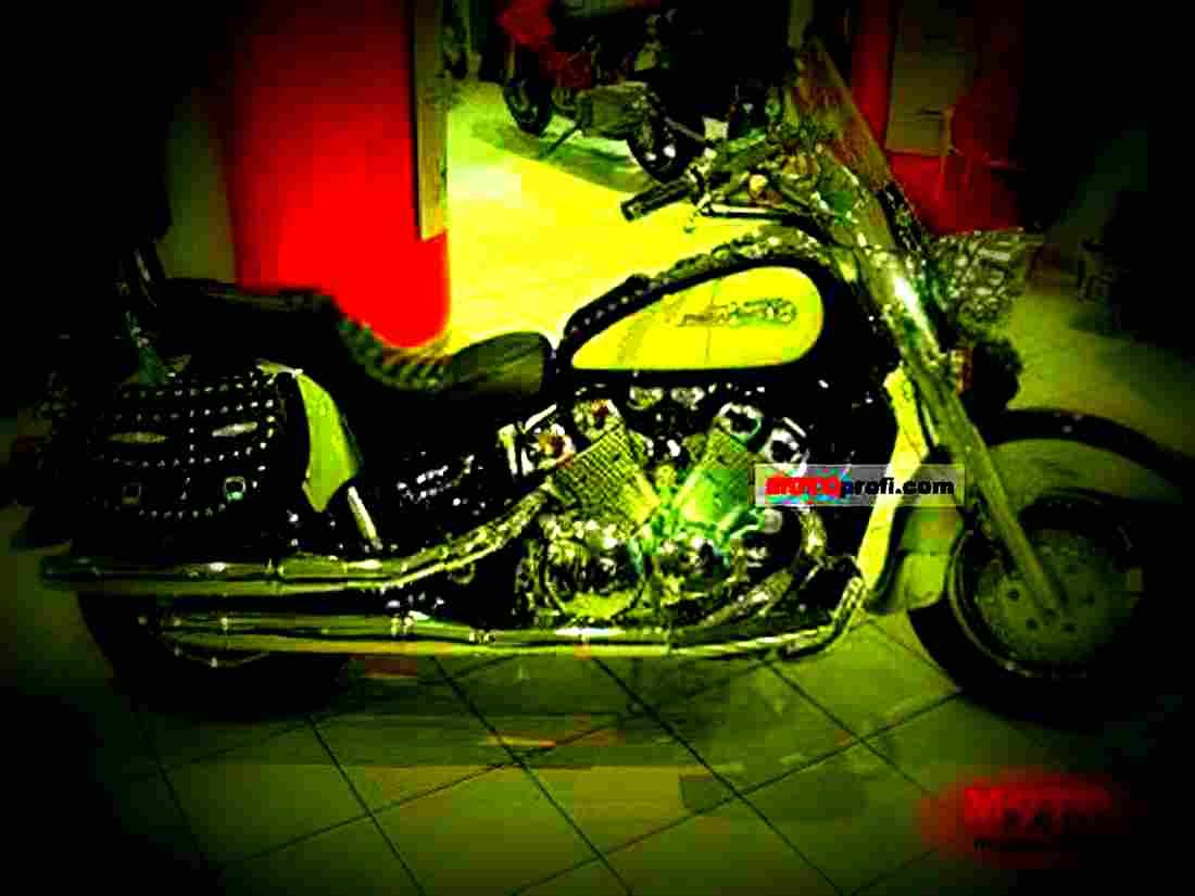 Yamaha XVZ 1300 A Royal Star 1997 1 motorbike A4 Photo Print