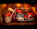 Yamaha XVZ 1300 A Royal Star 1998 5 motorbike A4 Photo Print