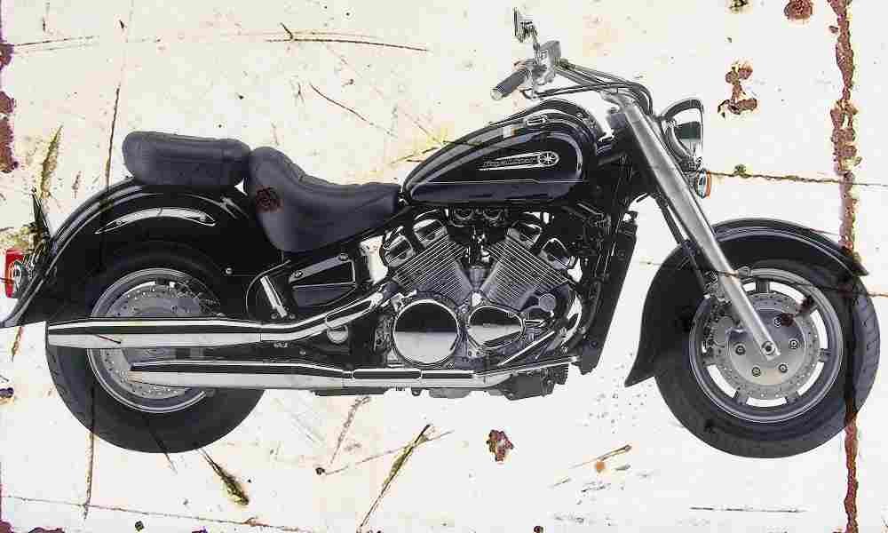 Yamaha XVZ1300A 2001 Aged Vintage A4 Photo Print