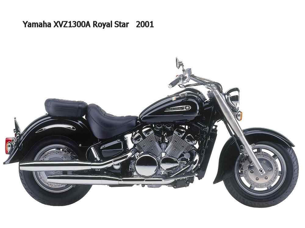 Yamaha XVZ1300A 2001 motorbike A4 Photo Print