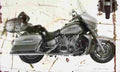 Yamaha XVZ1300TF RoyalStarVenture 1999 Aged Vintage A4 Photo Print
