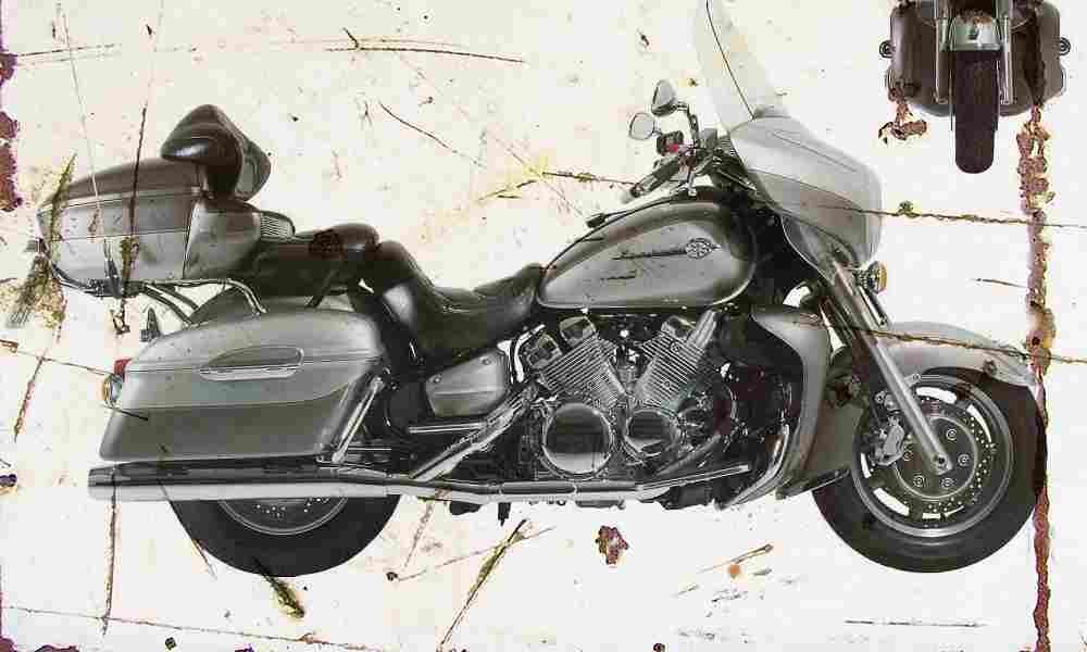 Yamaha XVZ1300TF RoyalStarVenture 1999 Aged Vintage A4 Photo Print