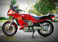 Yamaha XZ 550 1982 3 motorbike A4 Photo Print