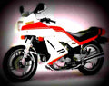 Yamaha XZ 550 1982 5 motorbike A4 Photo Print