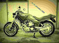 Yamaha XZ 550 1985 2 motorbike A4 Photo Print