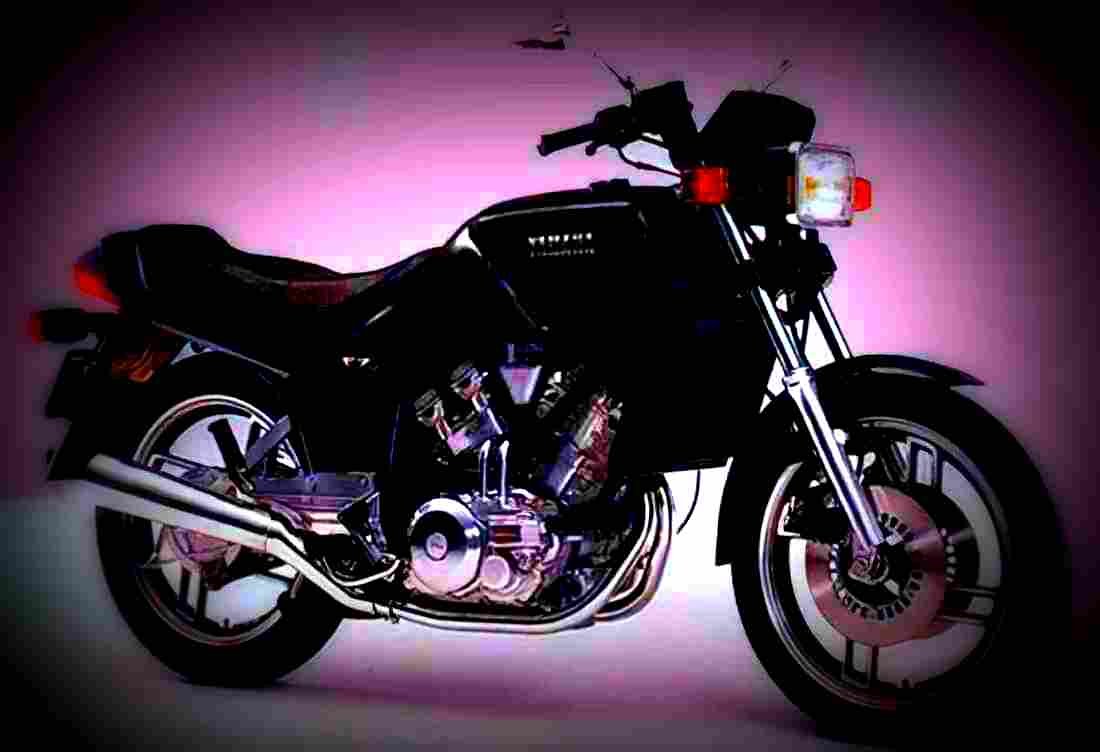 Yamaha XZ 550 S 1984 1 motorbike A4 Photo Print