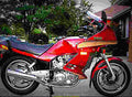 Yamaha XZ 550 (reduced effect) 1982 1 motorbike A4 Photo Print