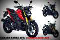 Yamaha Xabre 2017 1 motorbike A4 Photo Print