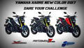 Yamaha Xabre 2017 3 motorbike A4 Photo Print