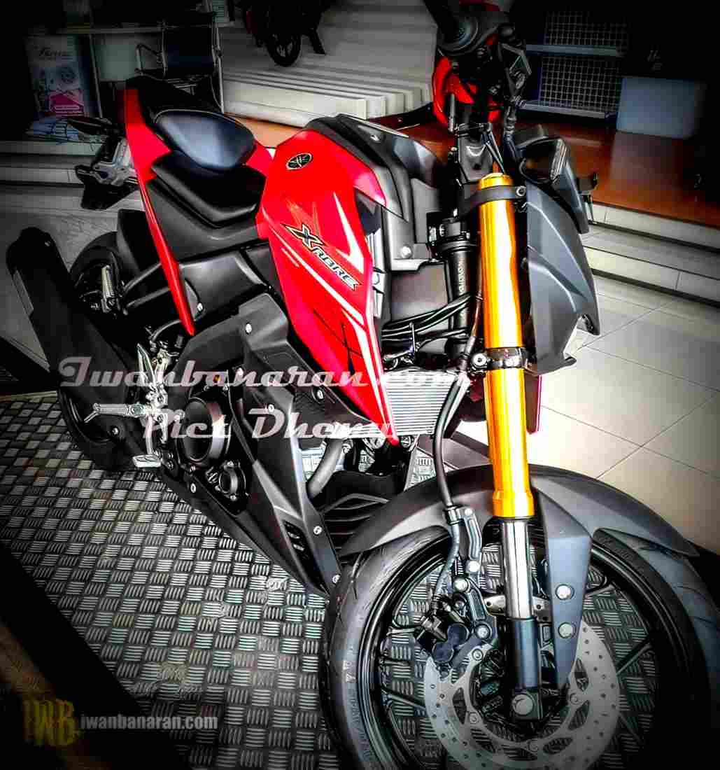 Yamaha Xabre 2017 4 motorbike A4 Photo Print