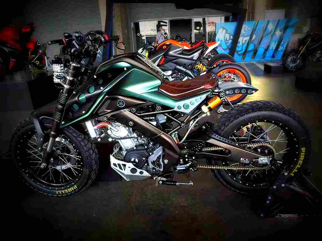 Yamaha Xabre 2018 2 motorbike A4 Photo Print