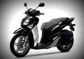 Yamaha Xenter 150 2017 2 motorbike A4 Photo Print