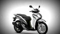 Yamaha Xenter 150 2017 3 motorbike A4 Photo Print