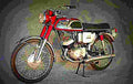 Yamaha YAS 1 1970 1 motorbike A4 Photo Print