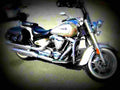 Yamaha YB 1 Four 2002 4 motorbike A4 Photo Print