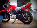 Yamaha YBR 110 2017 1 motorbike A4 Photo Print