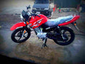 Yamaha YBR125 2017 4 motorbike A4 Photo Print