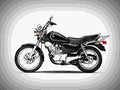 Yamaha YBR125 Custom 2017 4 motorbike A4 Photo Print