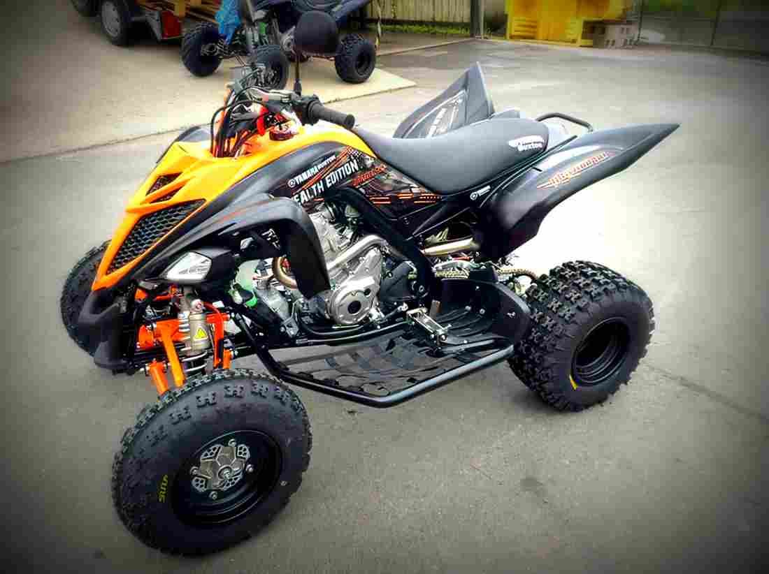 Yamaha YFM700R 2017 3 motorbike A4 Photo Print
