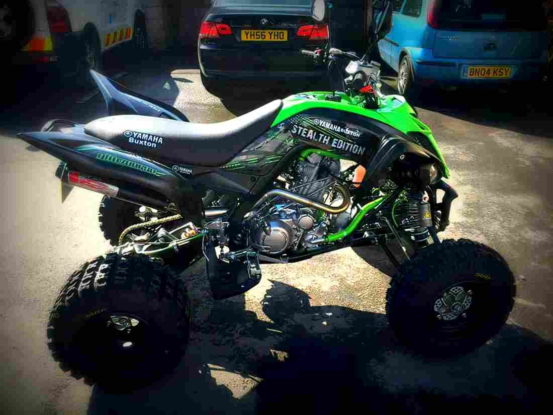 Yamaha YFM700R 2017 4 motorbike A4 Photo Print