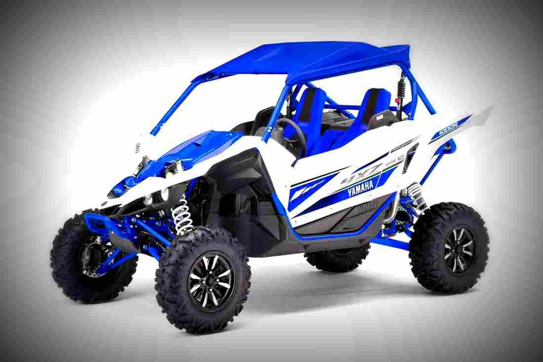 Yamaha YFM90R 2017 4 motorbike A4 Photo Print