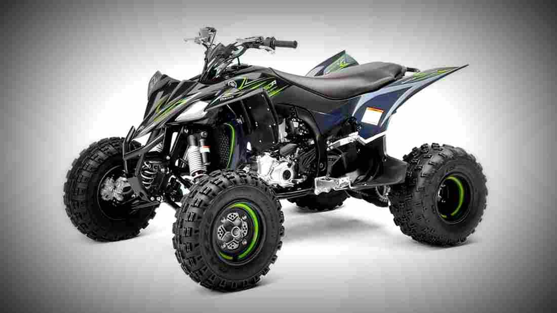 Yamaha YFZ450R 2017 4 motorbike A4 Photo Print