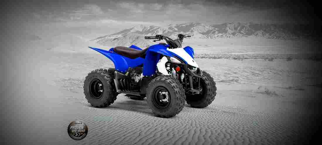 Yamaha YFZ50 2019 4 motorbike A4 Photo Print