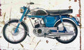 Yamaha YL1 1968 Aged Vintage A4 Photo Print